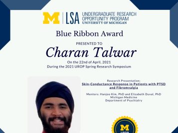2021 UROP Spring Symposium Blue Ribbon IG 1 